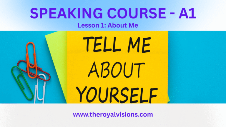 English speaking for beginners