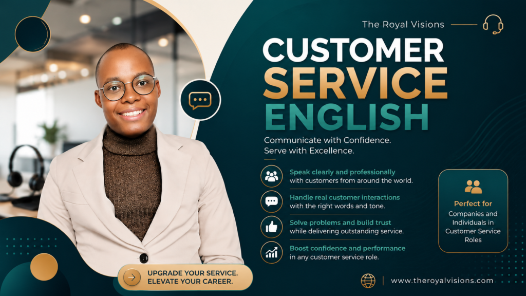 CUSTOMER SERVICE ENGLISH
